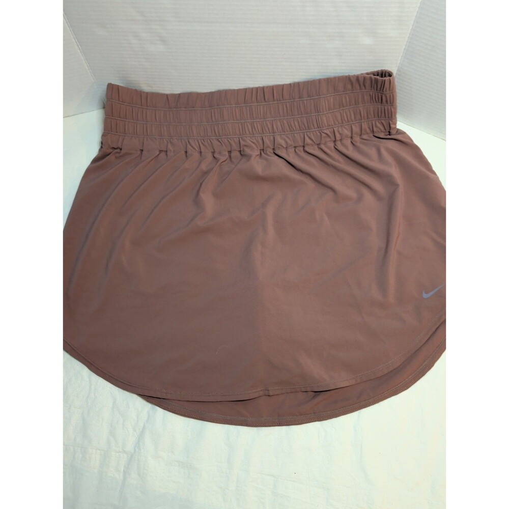 Nike Plus Size One Dri-FIT Ultra High-Waist Skort Women's 1X Smokey Mauve PullOn